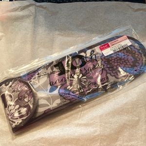 NEW Thirty-One Flat Iron Case - Plum Awesome Blossom